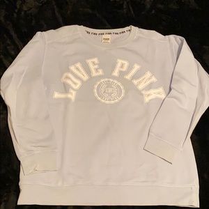 PINK women’s crew neck pullover